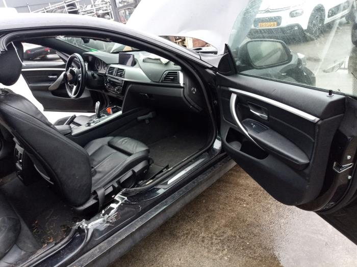 BMW 4 serie Gran Coupe 420i 2.0 TwinPower Turbo 16V Sloopvoertuig (2017, Zwart)