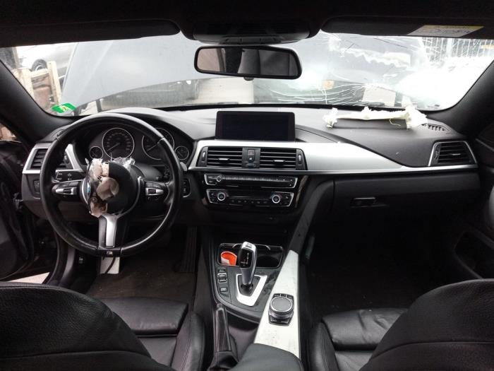 BMW 4 serie Gran Coupe 420i 2.0 TwinPower Turbo 16V Sloopvoertuig (2017, Zwart)