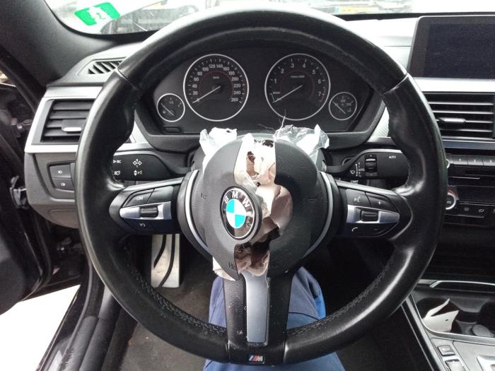 BMW 4 serie Gran Coupe 420i 2.0 TwinPower Turbo 16V Sloopvoertuig (2017, Zwart)