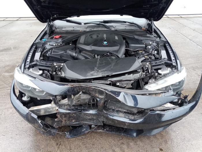 BMW 4 serie Gran Coupe 420i 2.0 TwinPower Turbo 16V Sloopvoertuig (2017, Zwart)