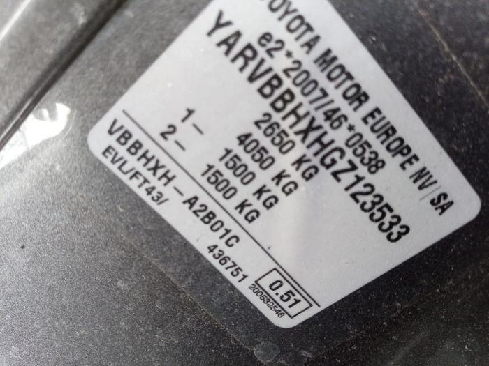 Toyota ProAce 1.6 D-4D 115 16V Worker Sloopvoertuig (2018, Grijs)