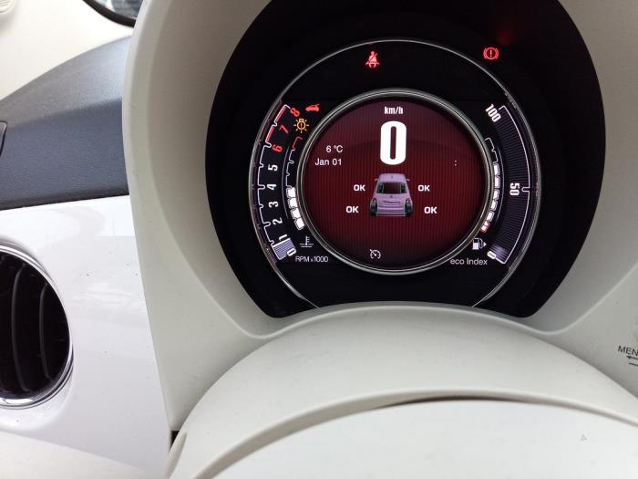 Fiat 500 1.2 Sloopvoertuig (2017, Wit)