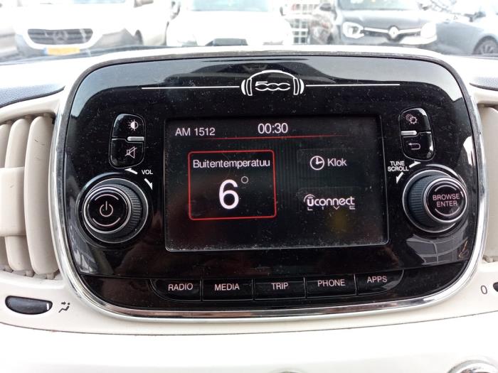 Fiat 500 1.2 Sloopvoertuig (2017, Wit)
