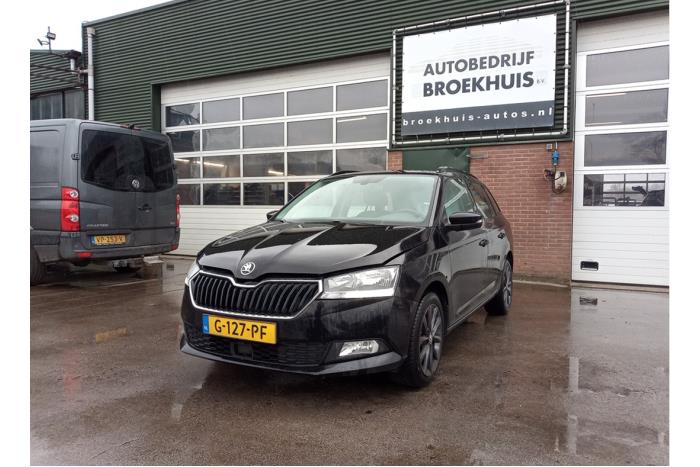 Skoda Fabia III Combi 1.0 TSI 12V Sloopvoertuig (2019, Zwart)