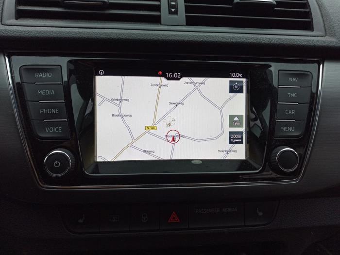 Skoda Fabia III Combi 1.0 TSI 12V Sloopvoertuig (2019, Zwart)