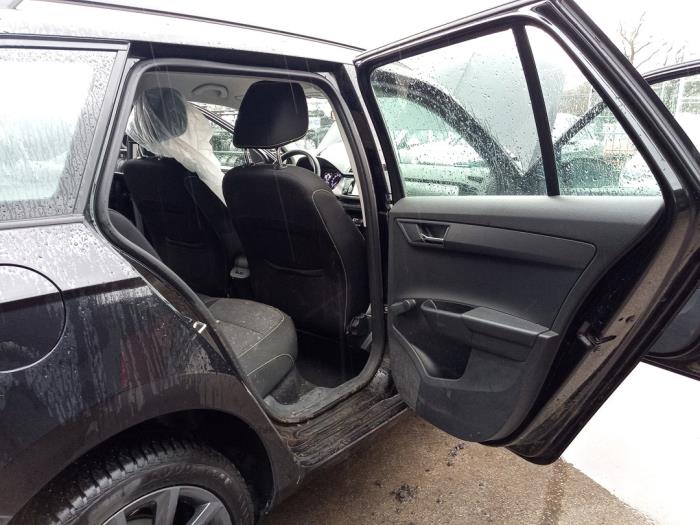 Skoda Fabia III Combi 1.0 TSI 12V Sloopvoertuig (2019, Zwart)