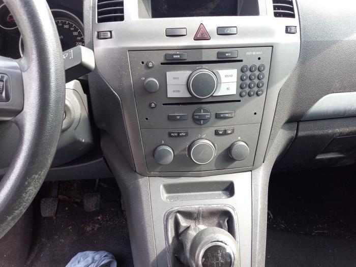 Opel Zafira 1.8 16V Ecotec Sloopvoertuig (2006, Grijs)