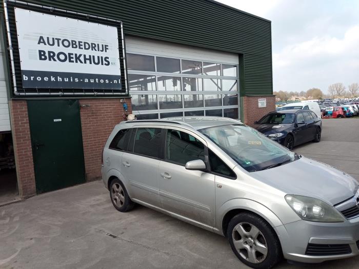 Opel Zafira 1.8 16V Ecotec Sloopvoertuig (2006, Grijs)