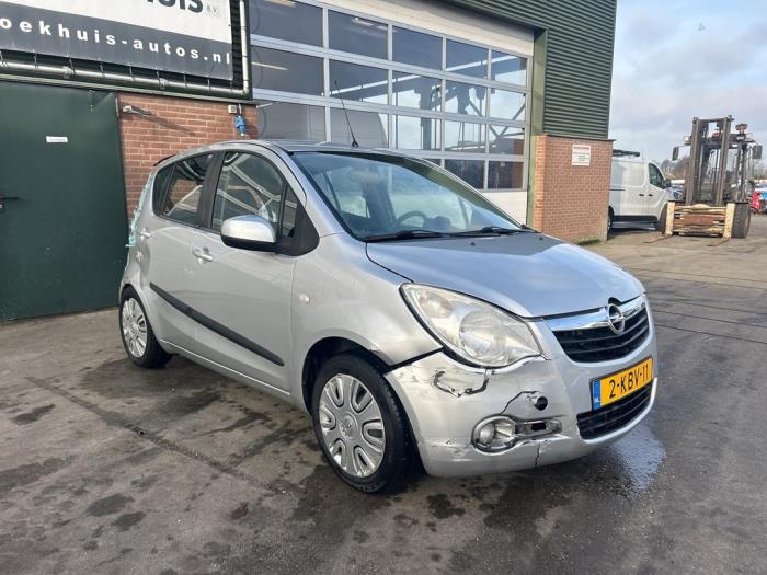 Opel Agila 1.2 16V Sloopvoertuig (2011, Grijs)