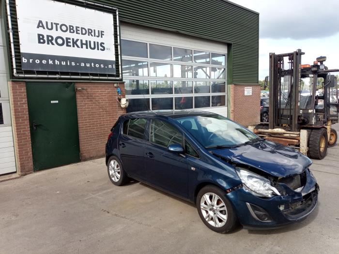 Opel Corsa D 1.4 16V Twinport Sloopvoertuig (2014, Blauw)