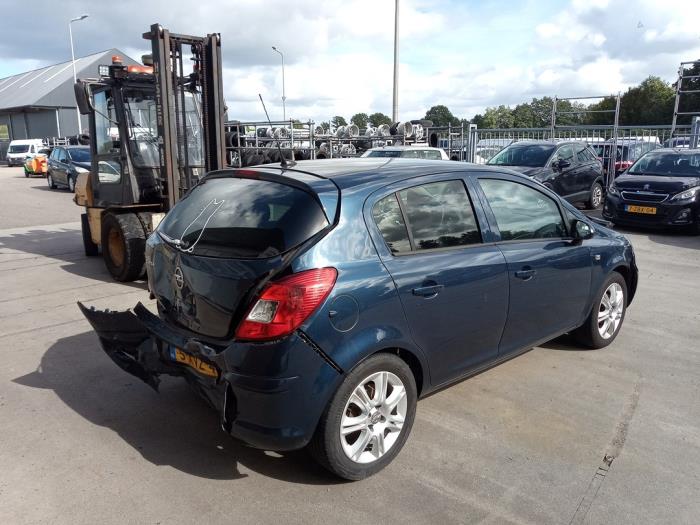 Opel Corsa D 1.4 16V Twinport Sloopvoertuig (2014, Blauw)