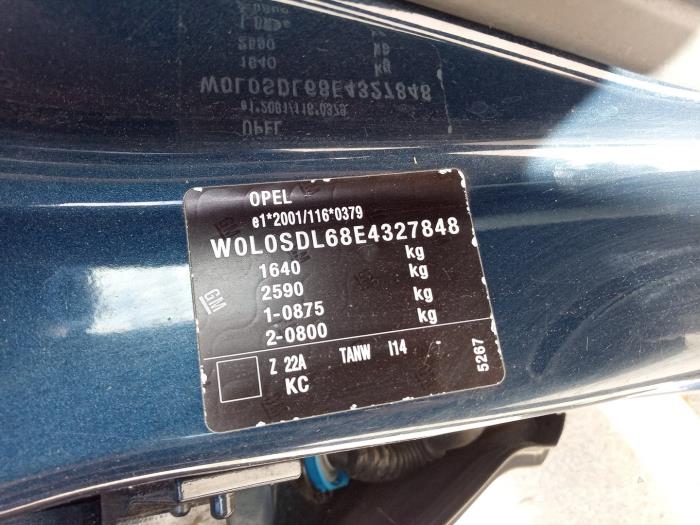 Opel Corsa D 1.4 16V Twinport Sloopvoertuig (2014, Blauw)