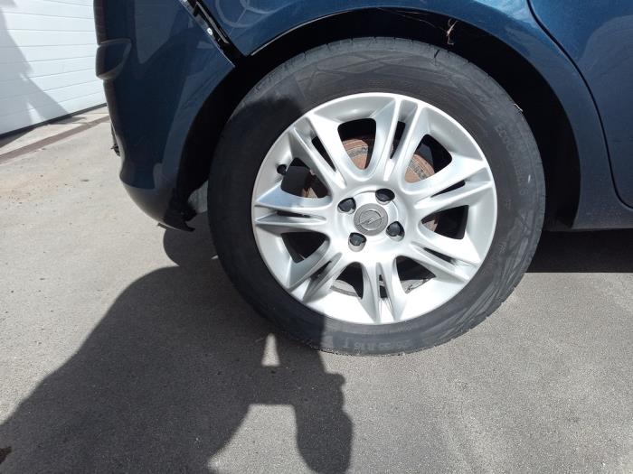 Opel Corsa D 1.4 16V Twinport Sloopvoertuig (2014, Blauw)