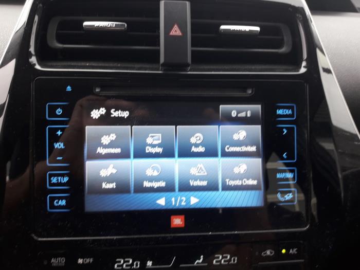 Toyota Prius 1.8 16V Hybrid Sloopvoertuig (2018, Grijs)