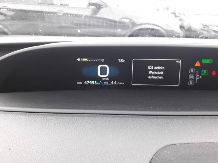 Toyota Prius 1.8 16V Hybrid Sloopvoertuig (2018, Grijs)