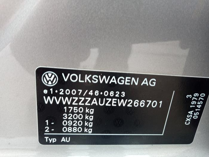Volkswagen Golf VII 1.4 TSI 16V Sloopvoertuig (2014, Grijs)