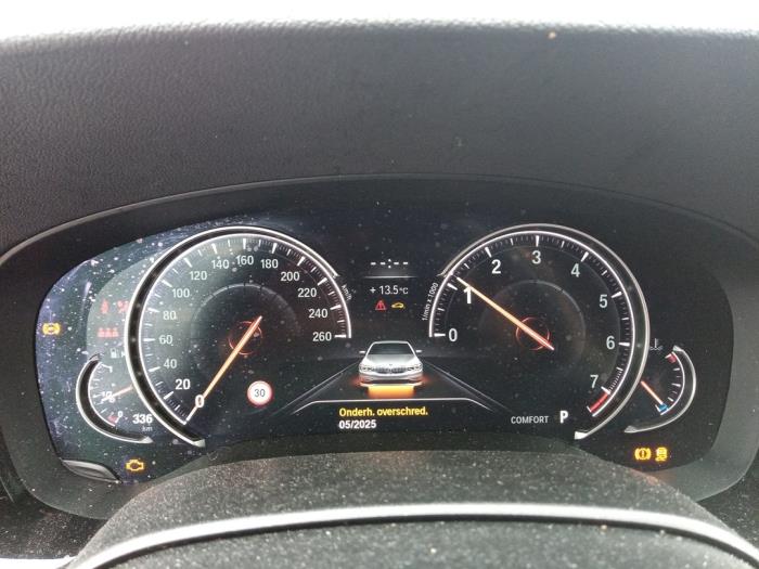 BMW 5 serie 540i 3.0 TwinPower Turbo 24V Sloopvoertuig (2018, Grijs)