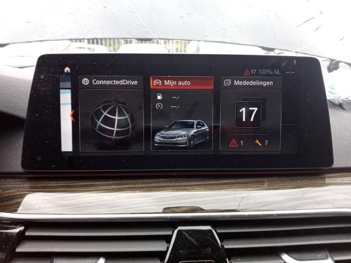 BMW 5 serie 540i 3.0 TwinPower Turbo 24V Sloopvoertuig (2018, Grijs)