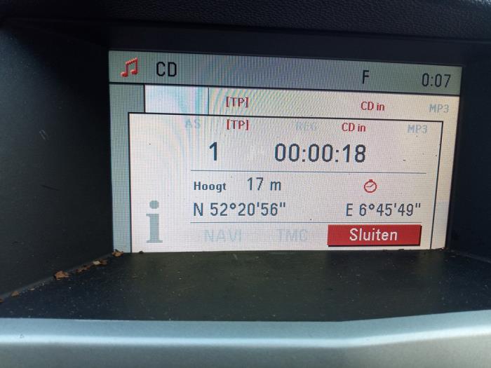 Opel Astra H SW 1.8 16V Sloopvoertuig (2009, Grijs)