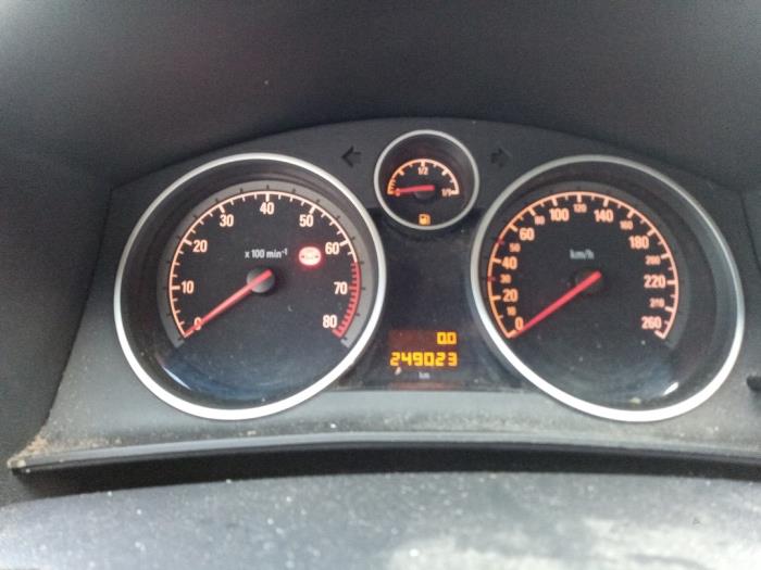 Opel Astra H SW 1.8 16V Sloopvoertuig (2009, Grijs)