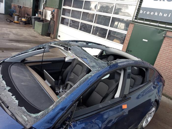 Tesla Model Y RWD Sloopvoertuig (2024, Blauw)