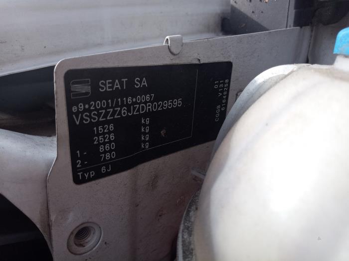 Seat Ibiza IV 1.4 16V Sloopvoertuig (2012, Wit)