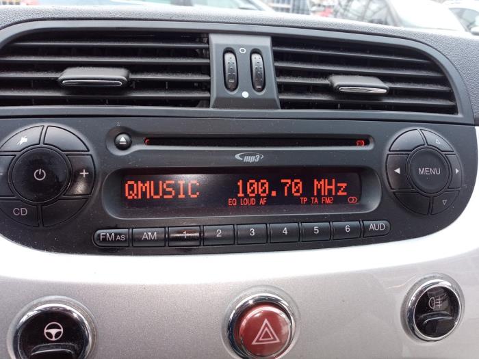 Fiat 500 1.2 Sloopvoertuig (2012, Grijs)