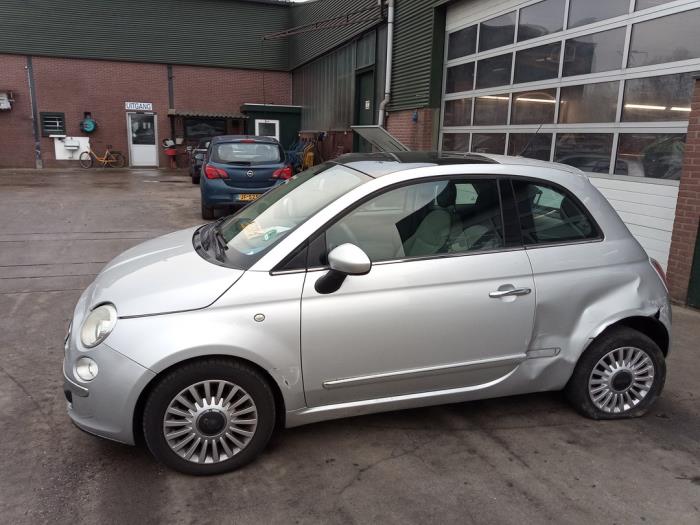 Fiat 500 1.2 Sloopvoertuig (2012, Grijs)