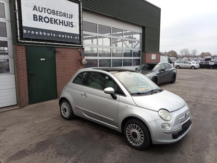 Fiat 500 1.2 Sloopvoertuig (2012, Grijs)