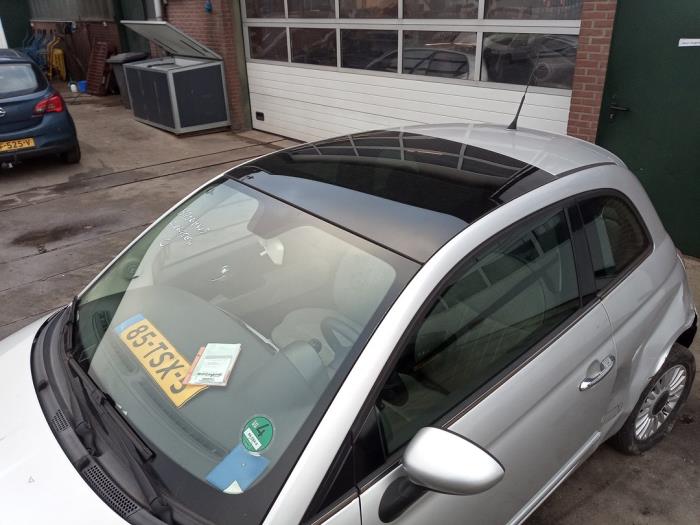 Fiat 500 1.2 Sloopvoertuig (2012, Grijs)