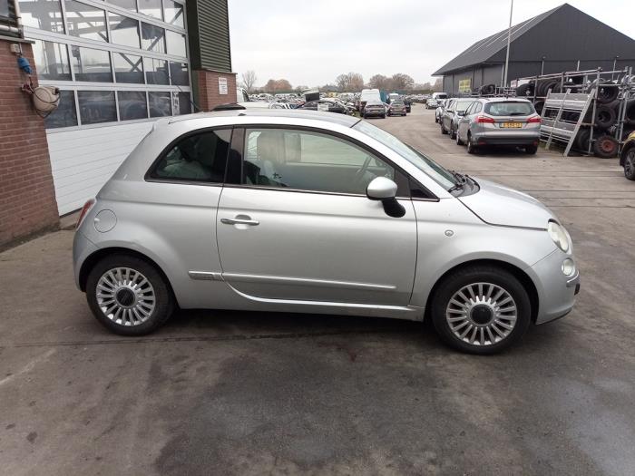 Fiat 500 1.2 Sloopvoertuig (2012, Grijs)