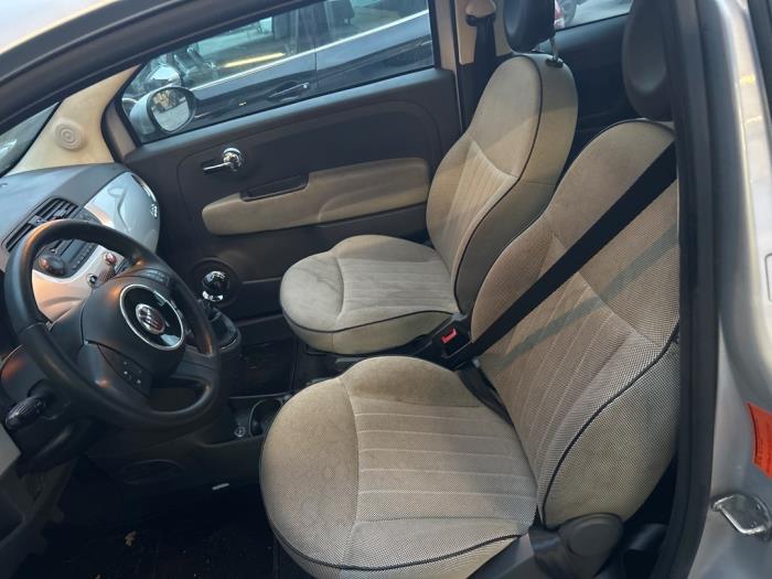 Fiat 500 1.2 Sloopvoertuig (2012, Grijs)