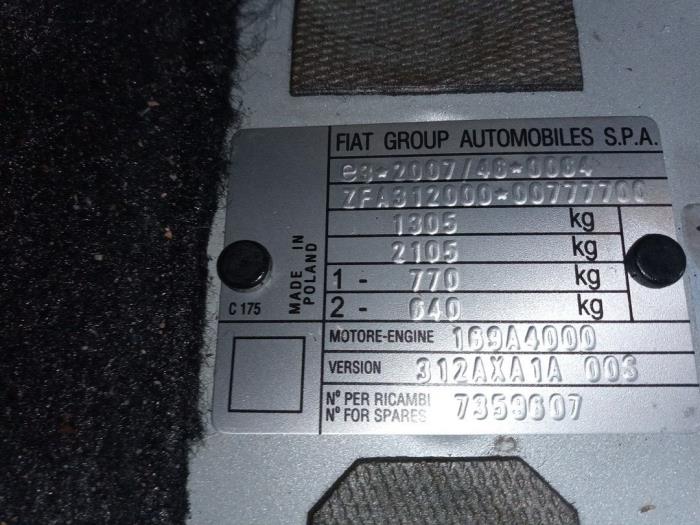 Fiat 500 1.2 Sloopvoertuig (2012, Grijs)