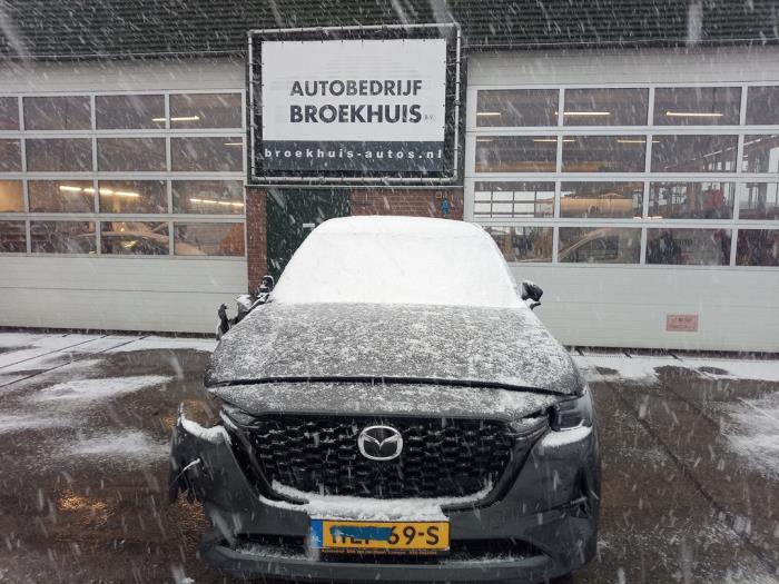Mazda CX-80 2.5 E-SkyActiv PHEV AWD Sloopvoertuig (2024, Grijs)