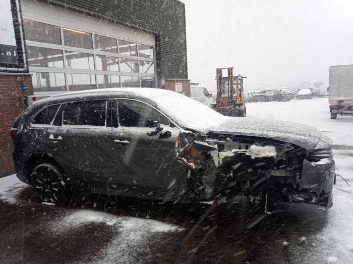 Mazda CX-80 2.5 E-SkyActiv PHEV AWD Sloopvoertuig (2024, Grijs)