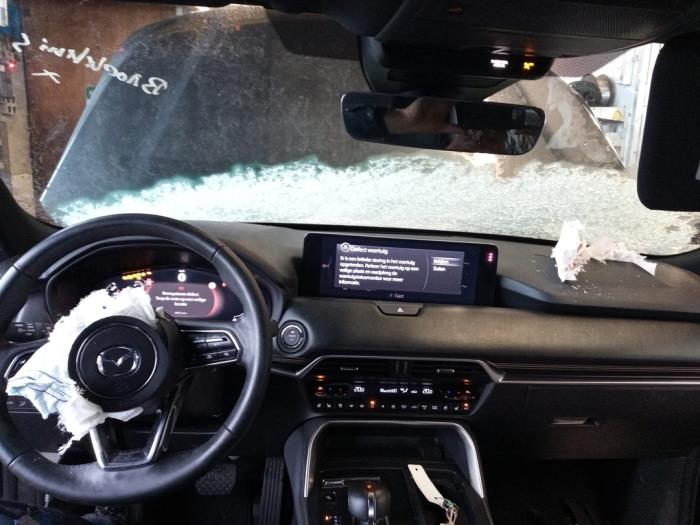 Mazda CX-80 2.5 E-SkyActiv PHEV AWD Sloopvoertuig (2024, Grijs)