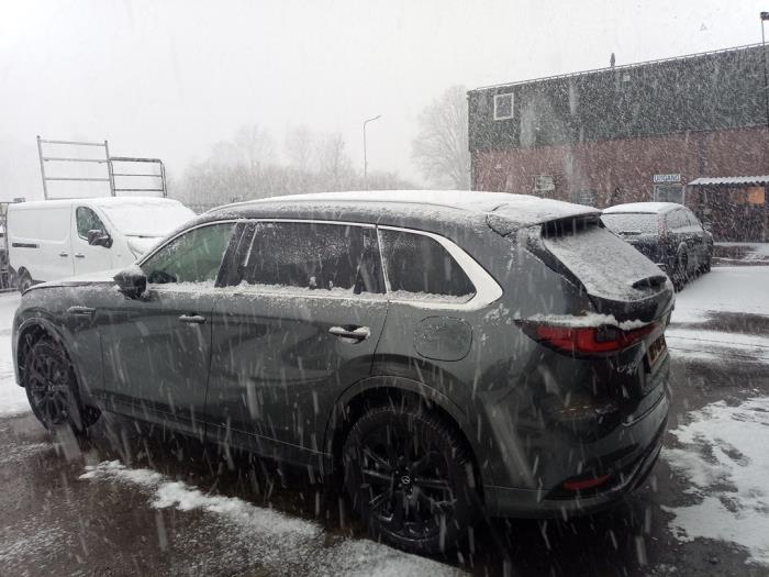Mazda CX-80 2.5 E-SkyActiv PHEV AWD Sloopvoertuig (2024, Grijs)