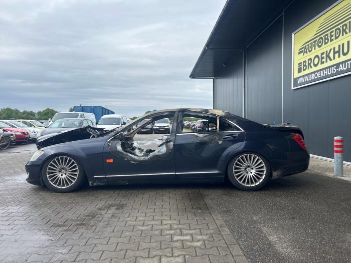 Mercedes S 3.5 S-350 24V Sloopvoertuig (2006, Blauw)