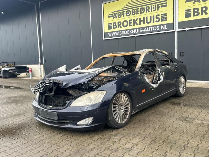Mercedes S 3.5 S-350 24V Sloopvoertuig (2006, Blauw)