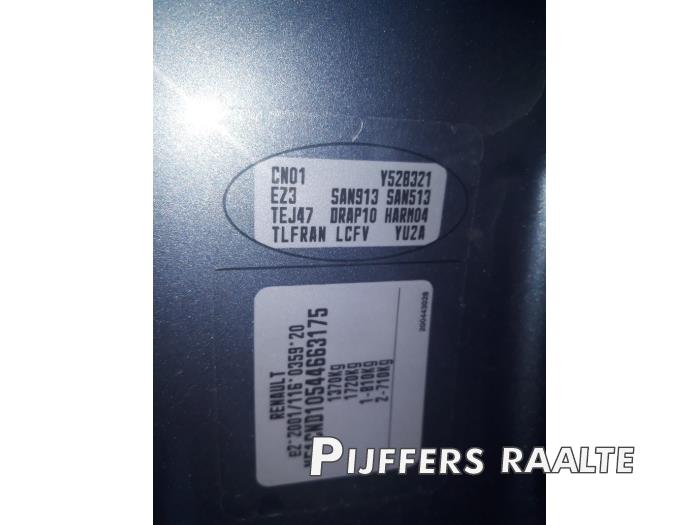 Renault Twingo II 1.2 16V Sloopvoertuig (2010, Blauw)