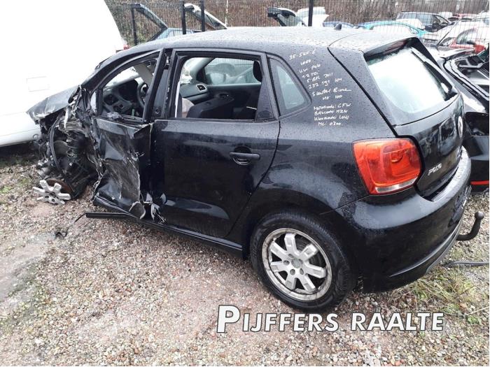 Volkswagen Polo V 1.2 TDI 12V BlueMotion Sloopvoertuig (2011, Zwart)