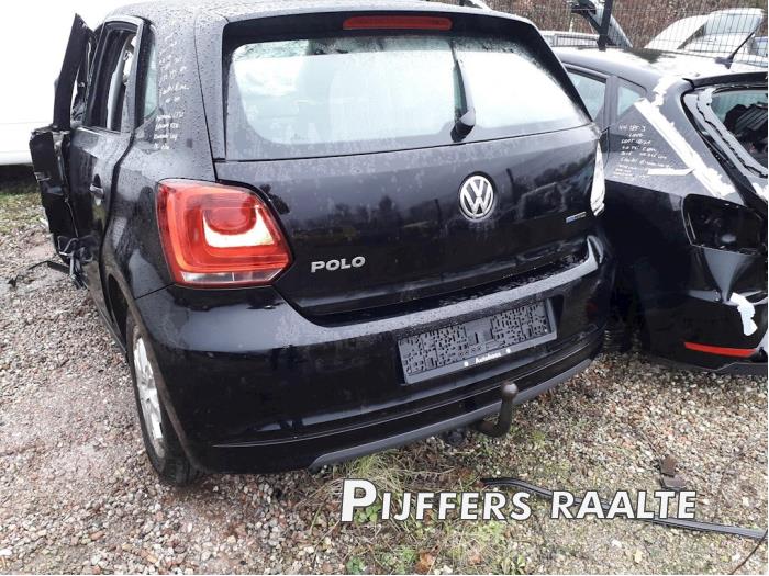 Volkswagen Polo V 1.2 TDI 12V BlueMotion Sloopvoertuig (2011, Zwart)