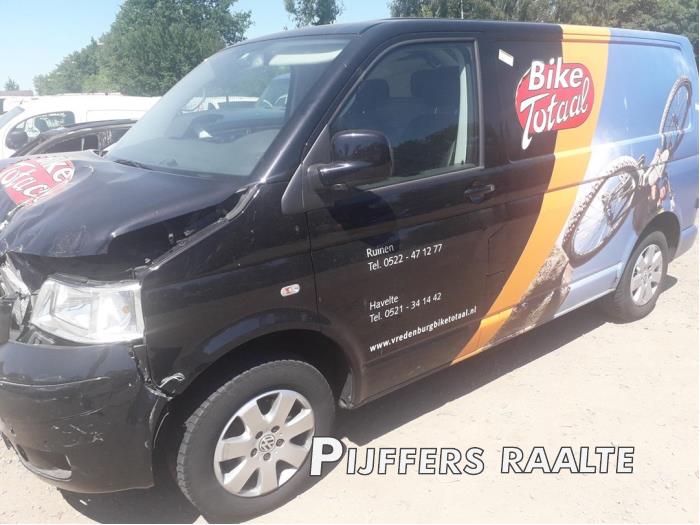 Volkswagen Transporter T5 2.5 TDi PF Sloopvoertuig (2009, Zwart)