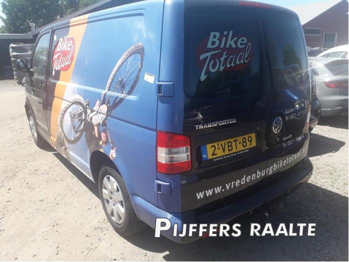 Volkswagen Transporter T5 2.5 TDi PF Sloopvoertuig (2009, Zwart)