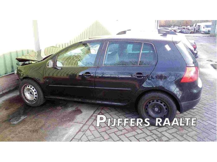 Volkswagen Golf V 1.4 GT 16V Sloopvoertuig (2008, Zwart)