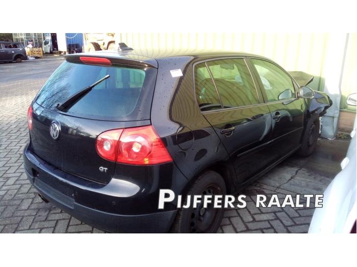 Volkswagen Golf V 1.4 GT 16V Sloopvoertuig (2008, Zwart)