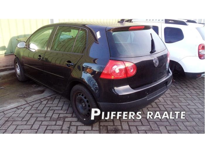 Volkswagen Golf V 1.4 GT 16V Sloopvoertuig (2008, Zwart)