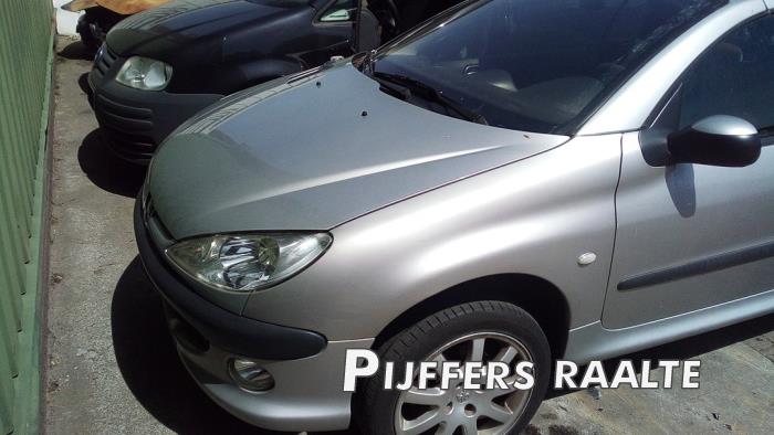 Peugeot 206 CC 2.0 16V Sloopvoertuig (2001, Grijs)