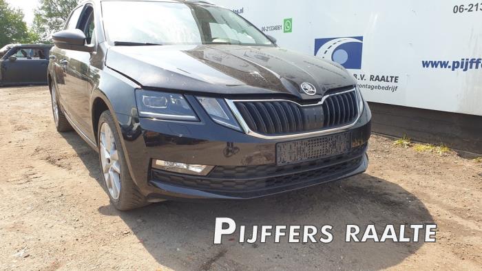Skoda Octavia Combi 1.6 TDI 16V Sloopvoertuig (2019, Zwart)