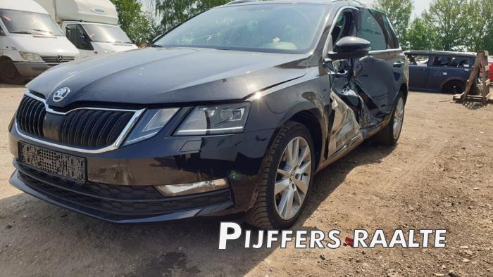 Skoda Octavia Combi 1.6 TDI 16V Sloopvoertuig (2019, Zwart)